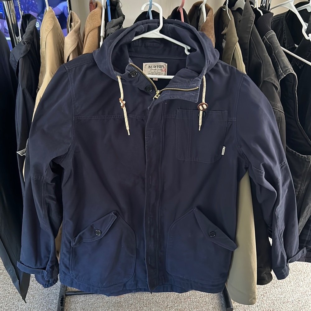 Men’s Burton Navy Jacket Large